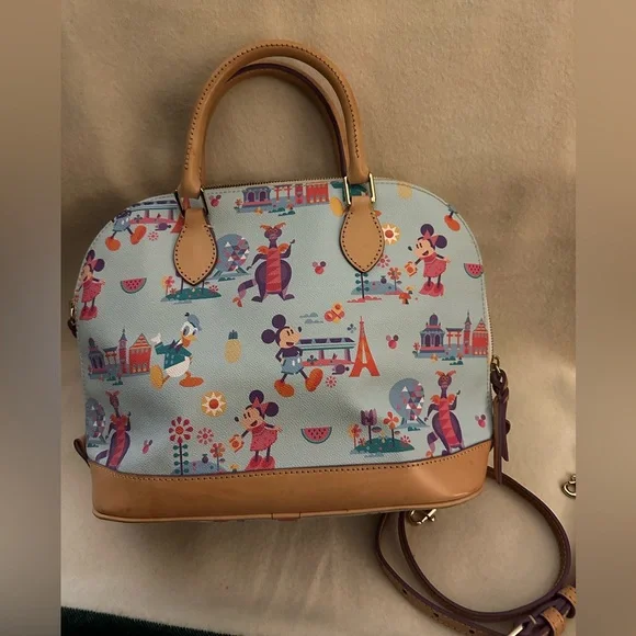 Disney Parks Flower & Garden 2017 Figment Dooney & Bourke - Picture 2 of 9
